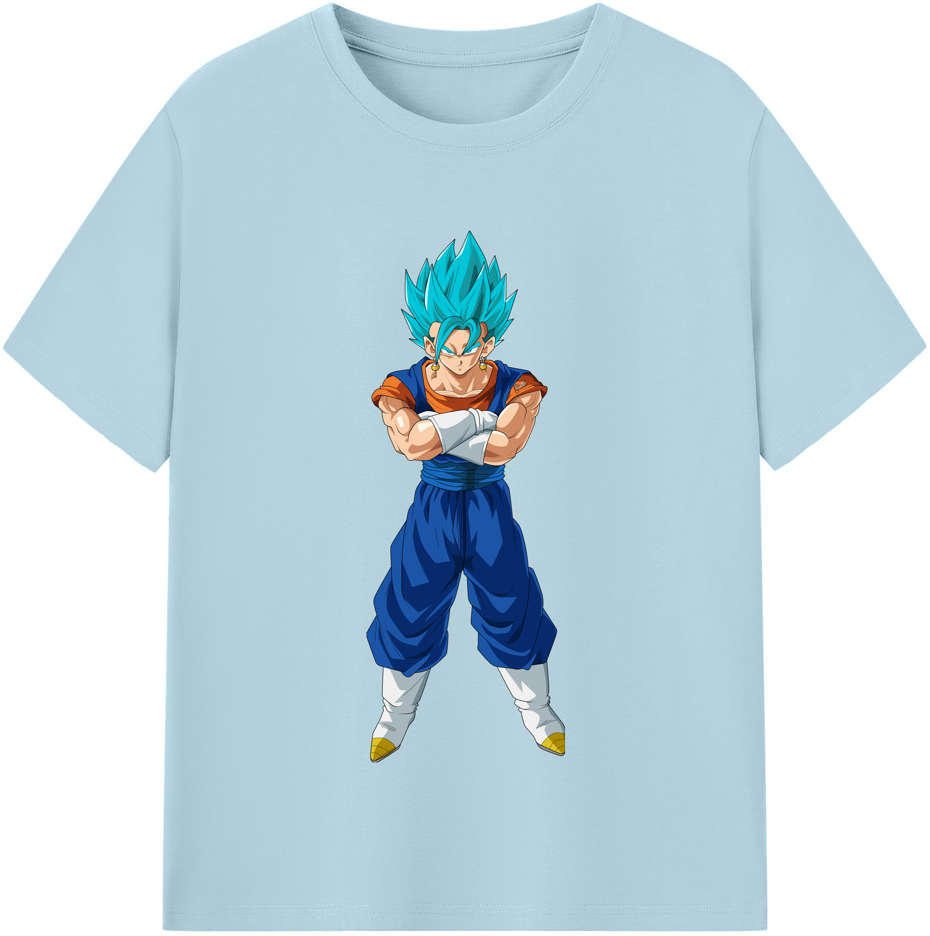 （画像用） ドラゴンボール ベジット DRAGON BALL Vegetto 綿100％半袖Tシャツ（フロントプリント）